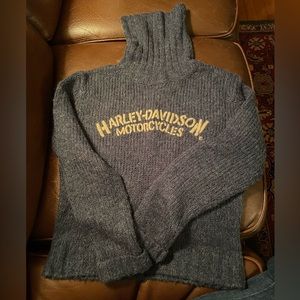 Harley Davidson T-neck sweater